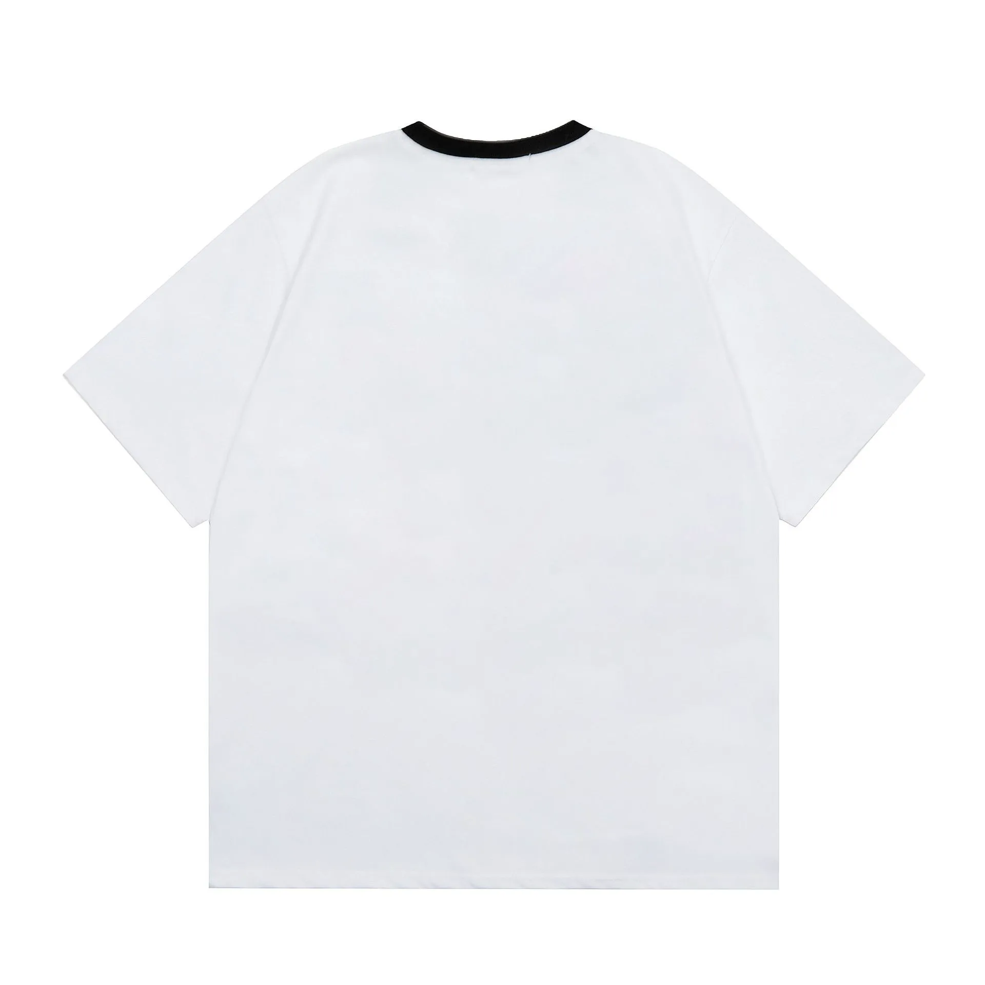 Jiayiku Fashion Brand  Summer New American Retro Couple T-shirt Loose TV Printed Short-sleeved T-shirt For Men And Women display picture 3