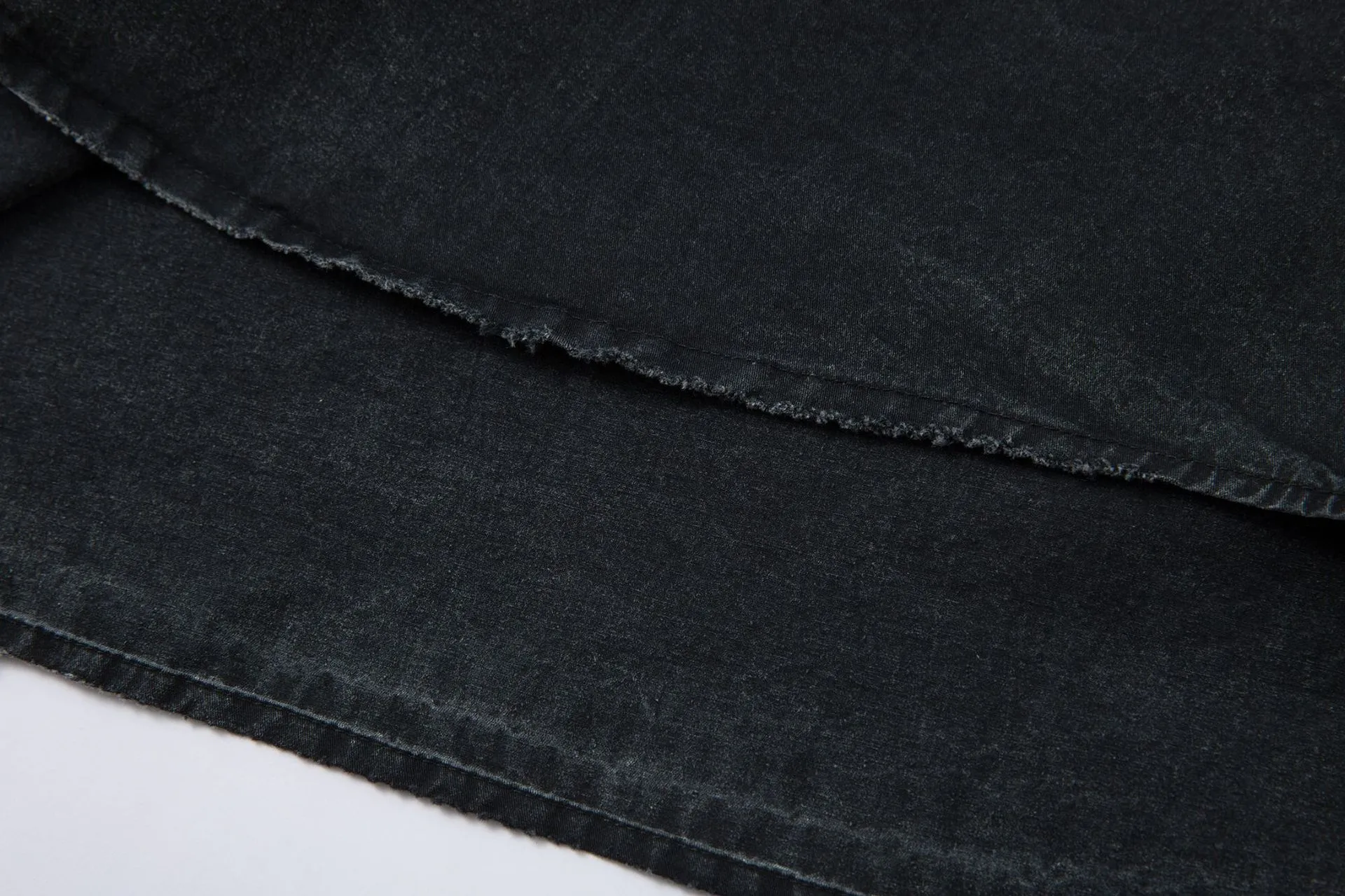 Jiayiku Men's  Summer New American-style Washed Old Shirt Short-sleeved Workwear Jacket Vintage Ins Trendy display picture 14