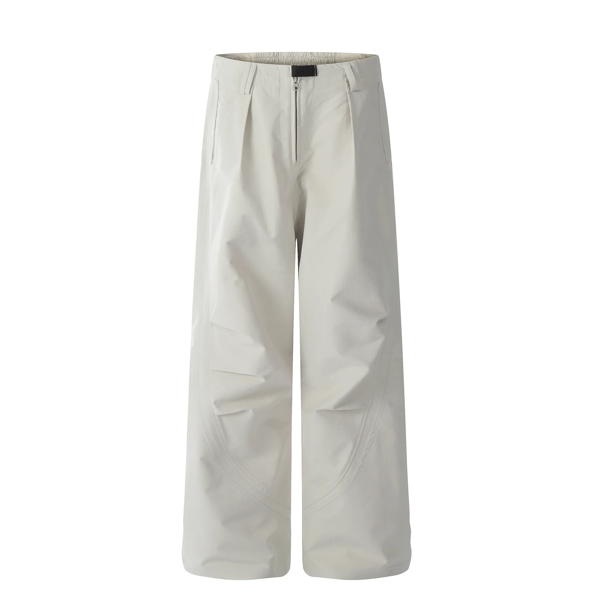 Jiayiku Trendy Brand  New American Style Retro Paratrooper Scimitar Casual Pants Men's And Women's Loose Pants With Wide Legs display picture 4