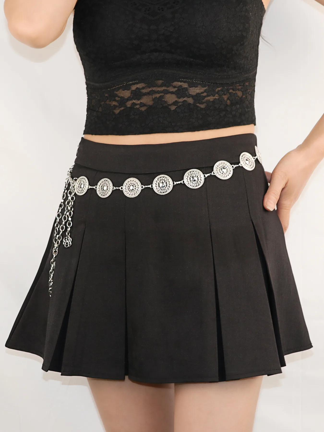 Metal Waist Chain Europe And The United States  New Waist Chain Women Adjustable Fashion Joker Waist Body Chain Manufacturers Wholesale display picture 2