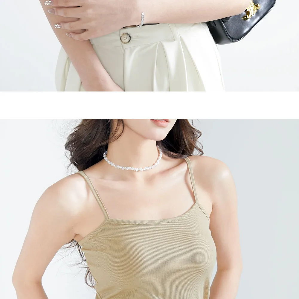 Summer Sexy Women's Tube Top Basic Hot Girl Breast-covering Thread Vest Small Strap Bottoming Women's Inner Wear display picture 8