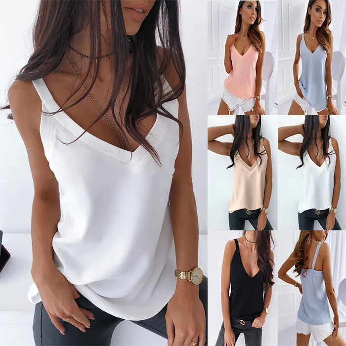 Wish  Designed Explosions Ins  Europe And The United States Summer Leopard Print Loose Halter Shirt Backless Shirt Women display picture 2