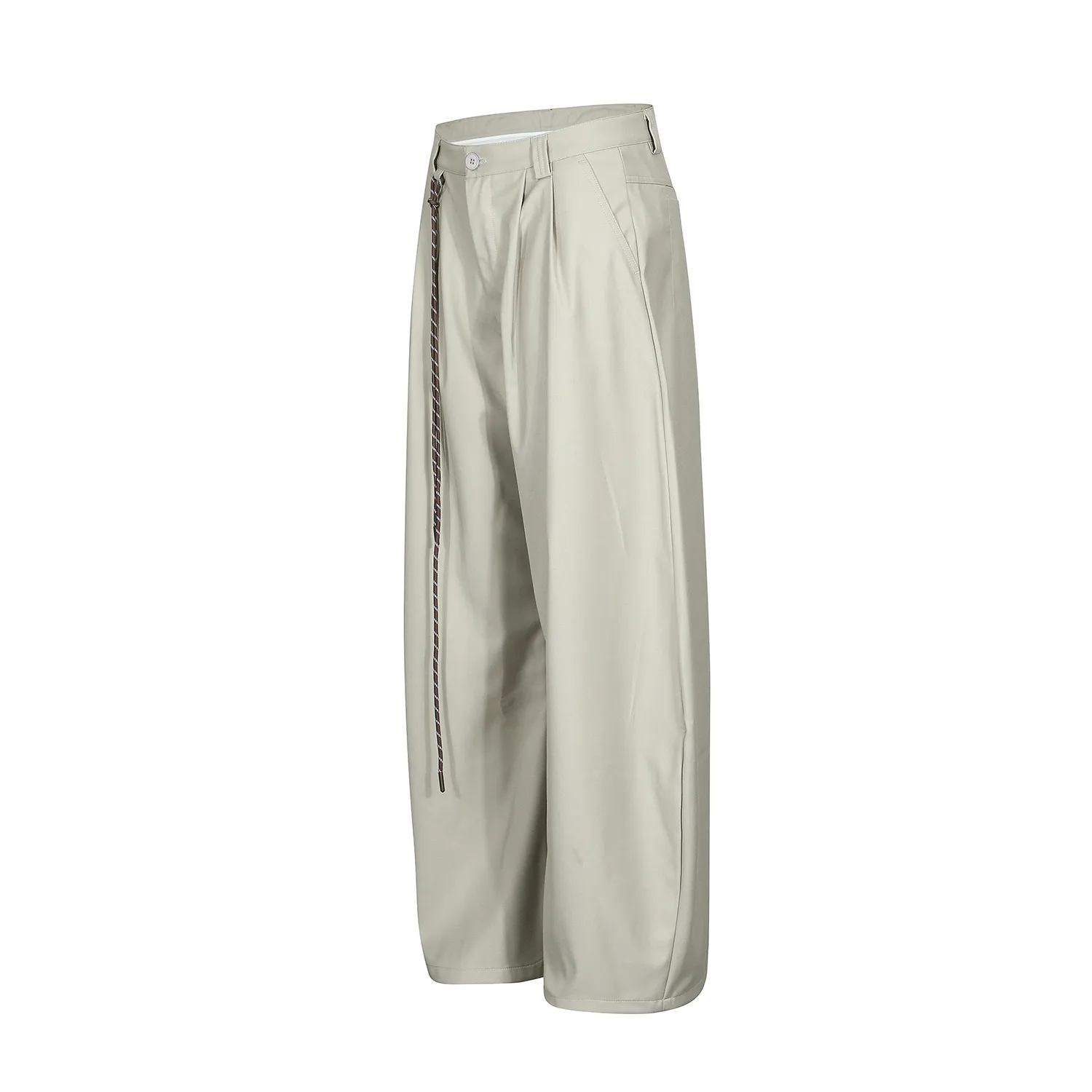 Jiayiku Men's  American Retro Pendant Machete Dress Pants Men's And Women's Cleanfit Loose Casual Pants display picture 4