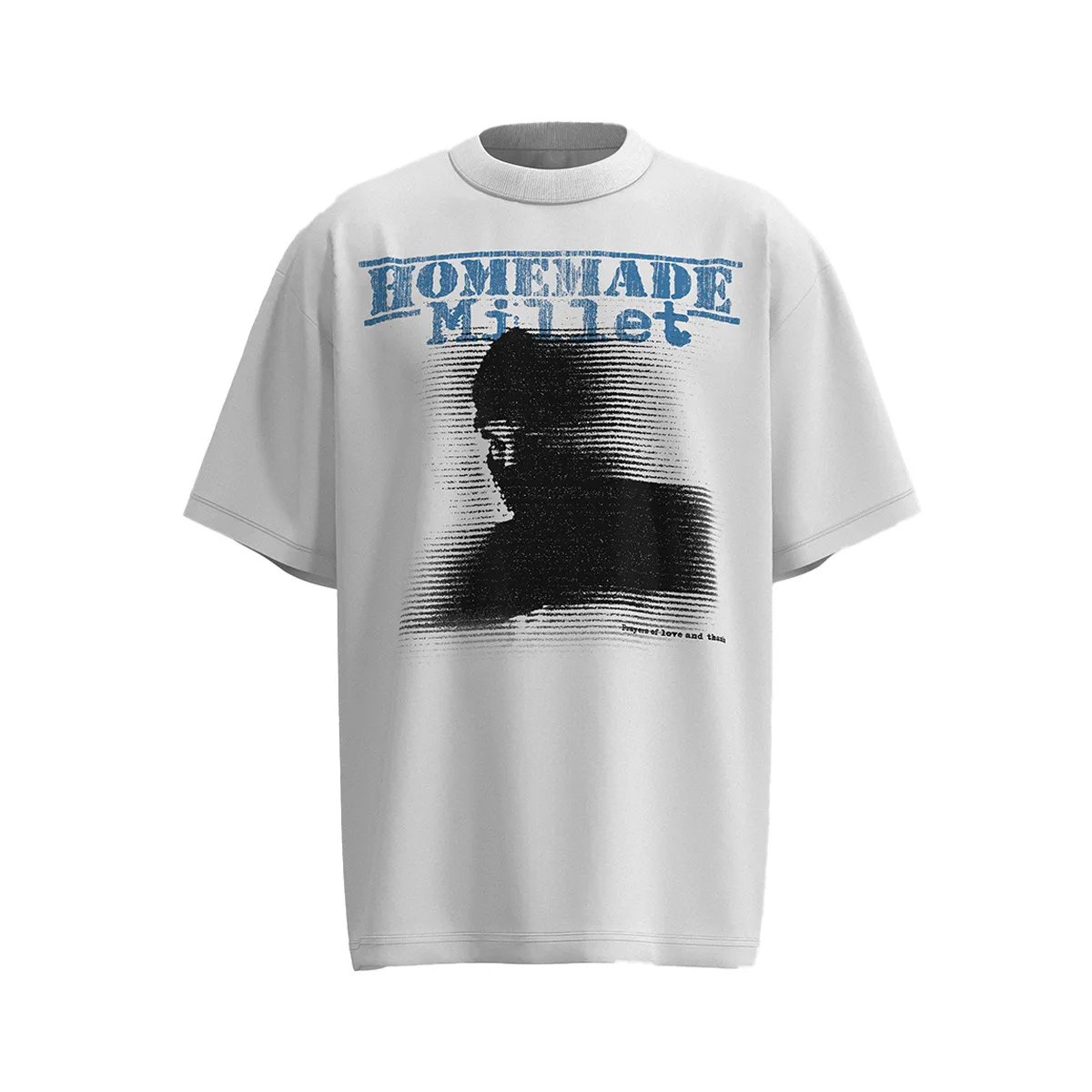 Jiayiku Men's Clothing  Summer American Street Hip Hop Fashion Brand Washed Tee  Dark Figure T-shirt Short Sleeve display picture 3