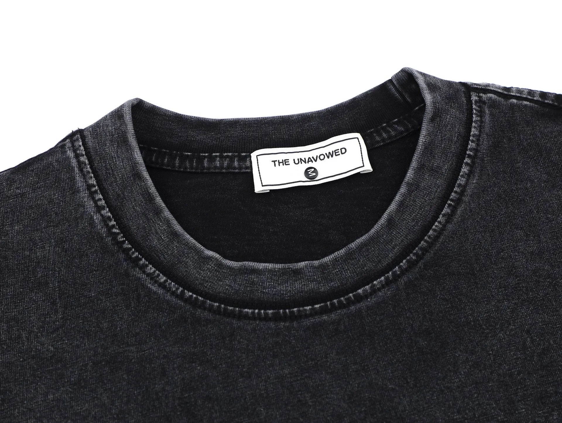 Jiayiku Fashion Brand  Summer New American Style Antique Fun Printed Washed T-Shirt Loose Couples Short-sleeved T-shirt display picture 8