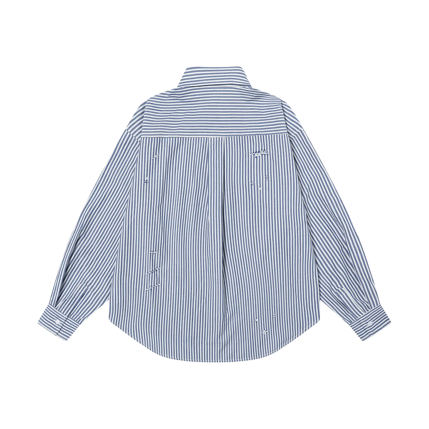 Jiayi Library Men's Wear  Spring New Cleanfit Long Sleeve Striped Long Sleeve Striped Shirt For Men And Women display picture 4