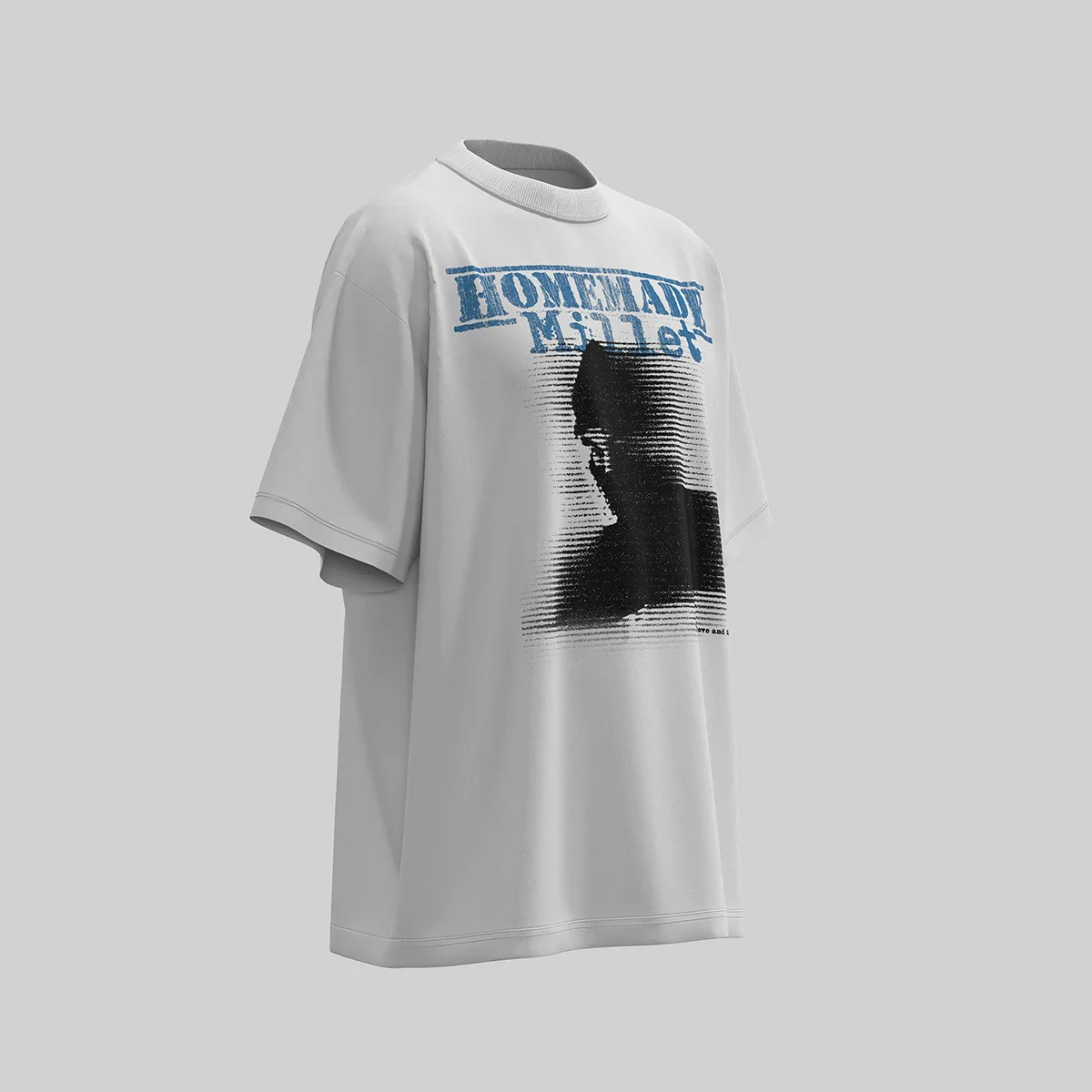 Jiayiku Men's Clothing  Summer American Street Hip Hop Fashion Brand Washed Tee  Dark Figure T-shirt Short Sleeve display picture 9