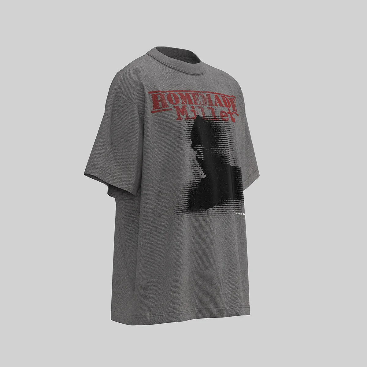 Jiayiku Men's Clothing  Summer American Street Hip Hop Fashion Brand Washed Tee  Dark Figure T-shirt Short Sleeve display picture 12
