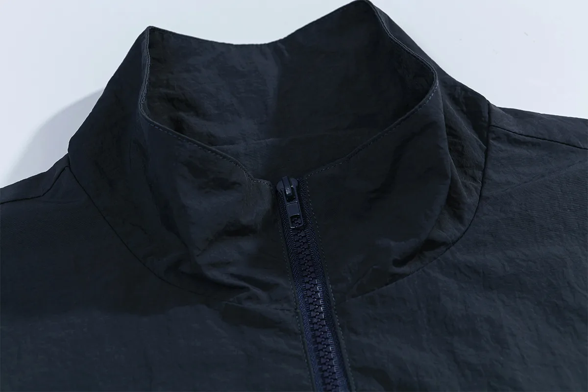 Jiayiku Fashion Brand  Spring American Retro Deconstruction Contrast Color School Uniform Jacket Loose Rustic Jacket Coat Couple display picture 16
