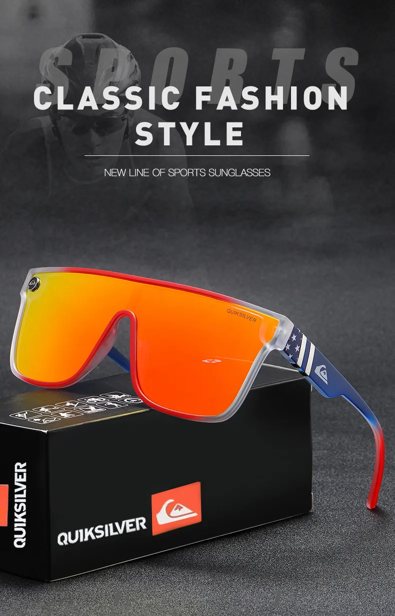 Real Film Conjoined Glasses Outdoor Sports Beach Driver Fishing Sunglasses Men's And Women's UV Protection Sunglasses display picture 1