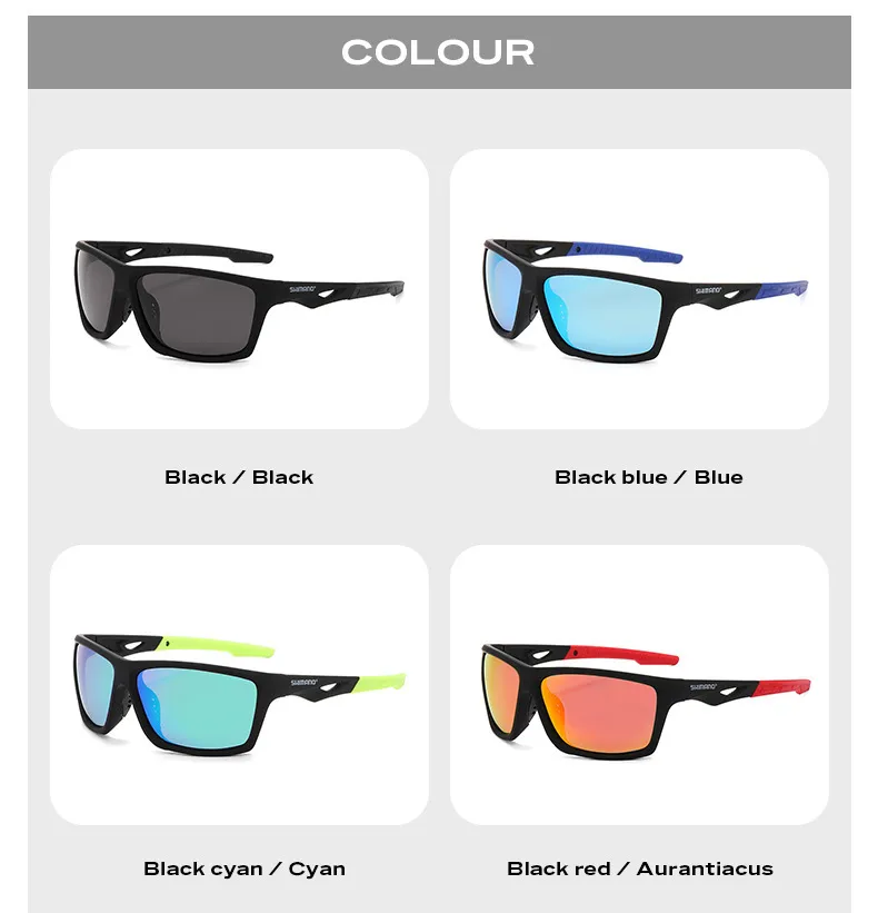Sports Polarized Fishing Glasses Men's Outdoor Riding Driving Sunglasses UV Protection Sunglasses Wholesale display picture 9