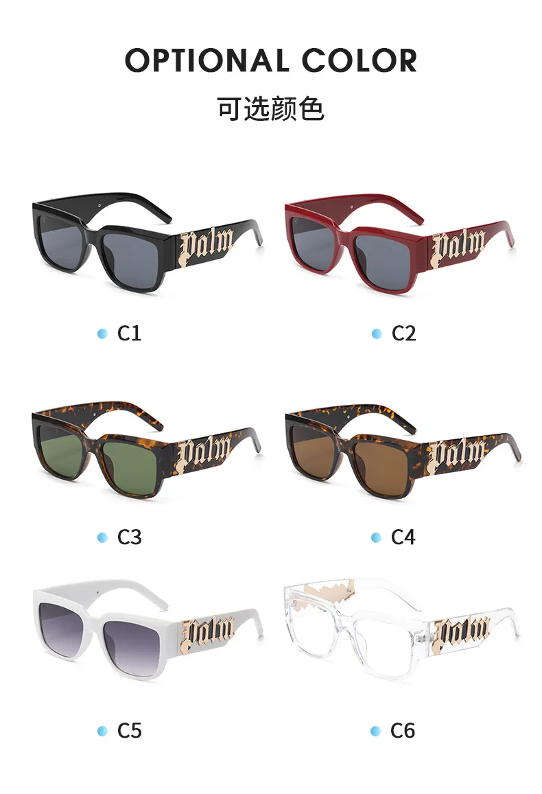 22057  New Fashion Small Frame Punk Men's And Women's Sunglasses Instagram Style Sunglasses Women's High-Level display picture 2