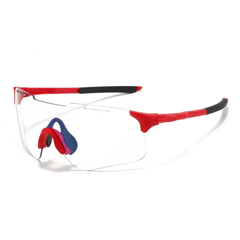 Style  New Color-changing Sports Glasses Outdoor Riding Sunglasses Men's And Women's Same Style Bicycle Windproof Sunglasses display picture 4