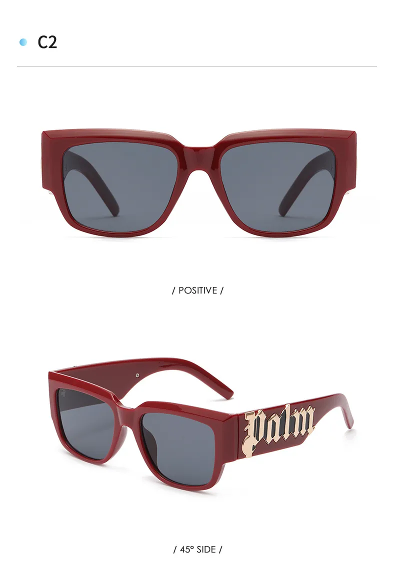 22057  New Fashion Small Frame Punk Men's And Women's Sunglasses Instagram Style Sunglasses Women's High-Level display picture 5