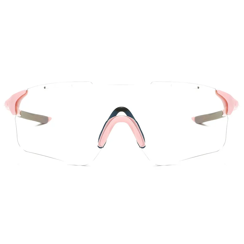 Style  New Color-changing Sports Glasses Outdoor Riding Sunglasses Men's And Women's Same Style Bicycle Windproof Sunglasses display picture 6