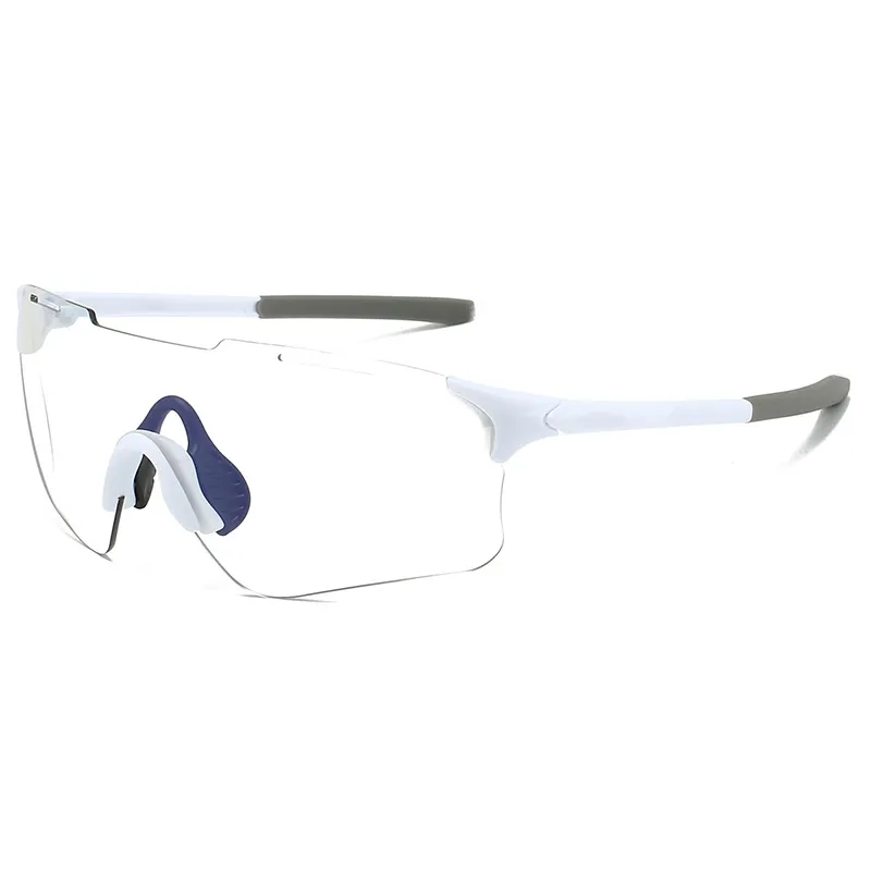 Style  New Color-changing Sports Glasses Outdoor Riding Sunglasses Men's And Women's Same Style Bicycle Windproof Sunglasses display picture 7