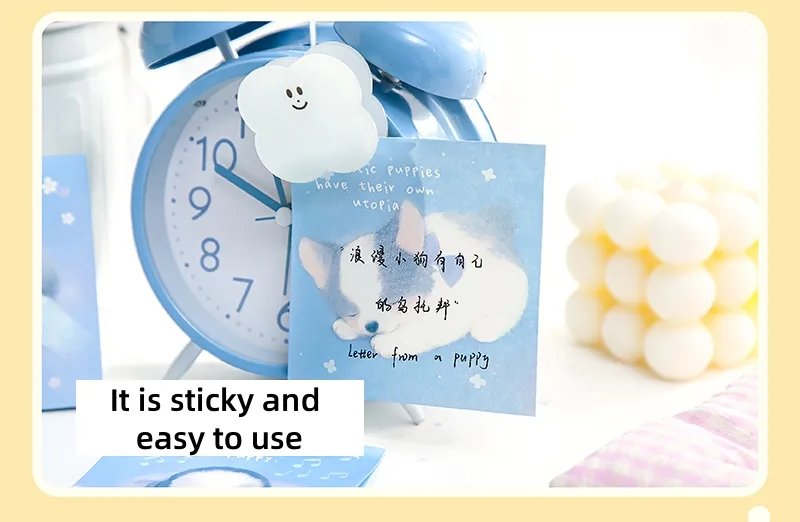 1 Piece 1 Set Animal Cat Class Learning School Paper Cartoon Style Cute Sweet Sticky Note display picture 5