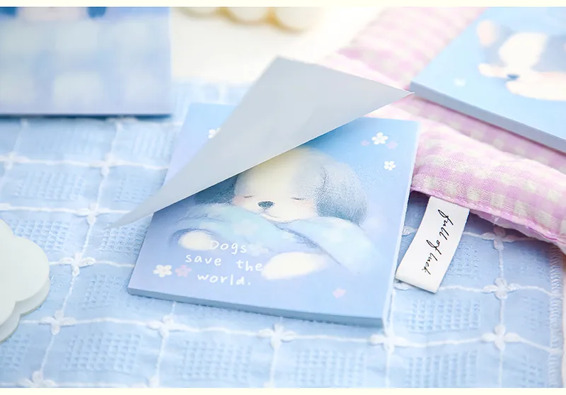 1 Piece 1 Set Animal Cat Class Learning School Paper Cartoon Style Cute Sweet Sticky Note display picture 9