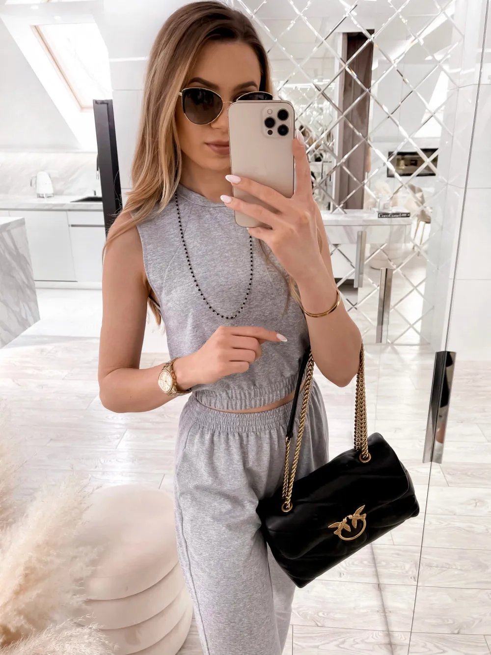 Designed  Hot Fashion Casual Sleeveless Slim Vest Pencil Pants Suit Women display picture 8