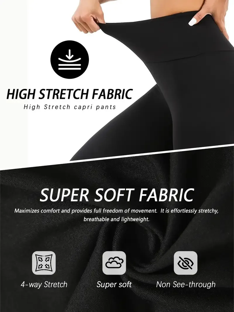 Women's Seven-point Fitness Pants High Waist Elastic Hip Yoga Peach Hip Sports Tights Factory Outlet display picture 2
