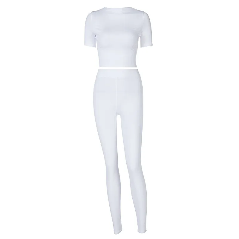 Gym Weekend Yoga Women's Casual Simple Style Solid Color Polyester Pant Co-ord Set Shorts Sets display picture 7