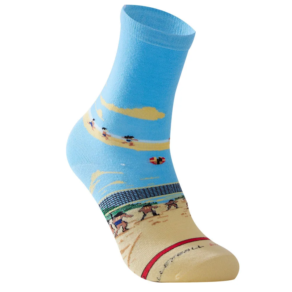 Trendy Socks Men's Men's Socks Women's Socks Thin   Medium Tube Breathable Hish  Socks Summer Thin display picture 5