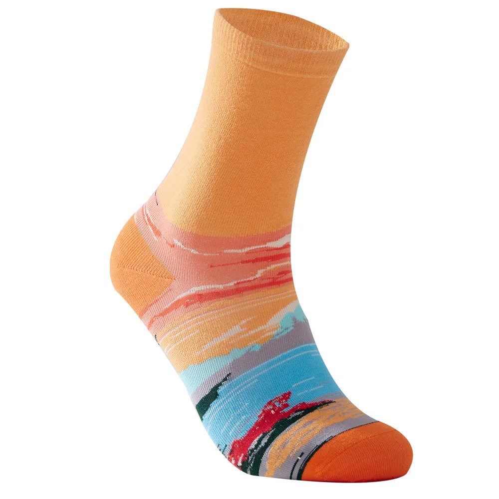 Trendy Socks Men's Men's Socks Women's Socks Thin   Medium Tube Breathable Hish  Socks Summer Thin display picture 3