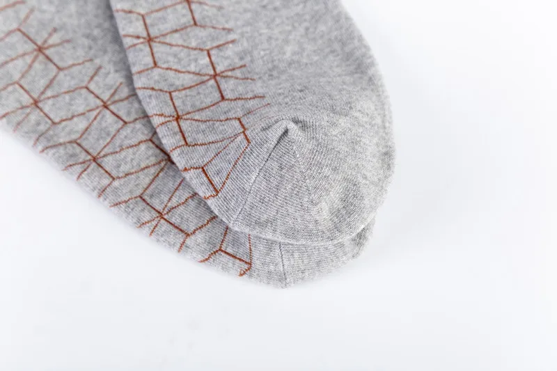 Spring And Summer New Men's Socks Trend New Geometric Series Men's  Version Of The Boat Socks Men's Socks Casual Socks Wholesale display picture 8