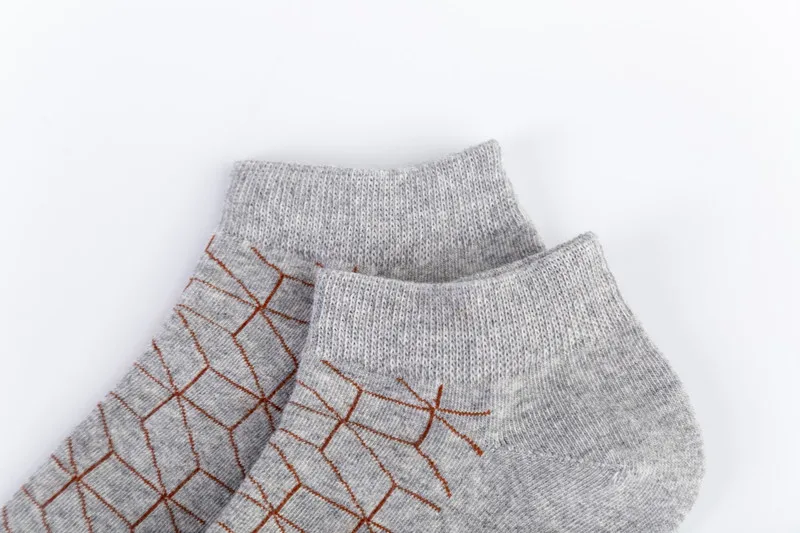 Spring And Summer New Men's Socks Trend New Geometric Series Men's  Version Of The Boat Socks Men's Socks Casual Socks Wholesale display picture 10