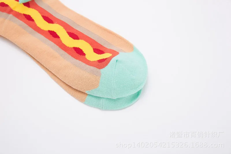 Spot  Fashion Colorful Lovers Socks Happy Socks High Casual Cotton Socks Wholesale display picture 7