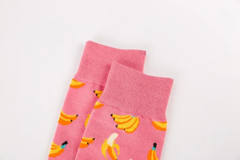 New  Colorful Fruit Men's Socks Socks Manufacturers Wholesale Casual Tube Couple Socks Without Card Head display picture 7