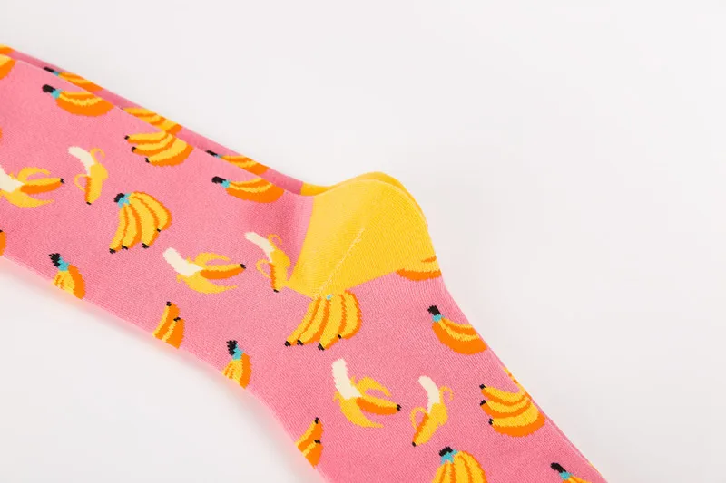New  Colorful Fruit Men's Socks Socks Manufacturers Wholesale Casual Tube Couple Socks Without Card Head display picture 8