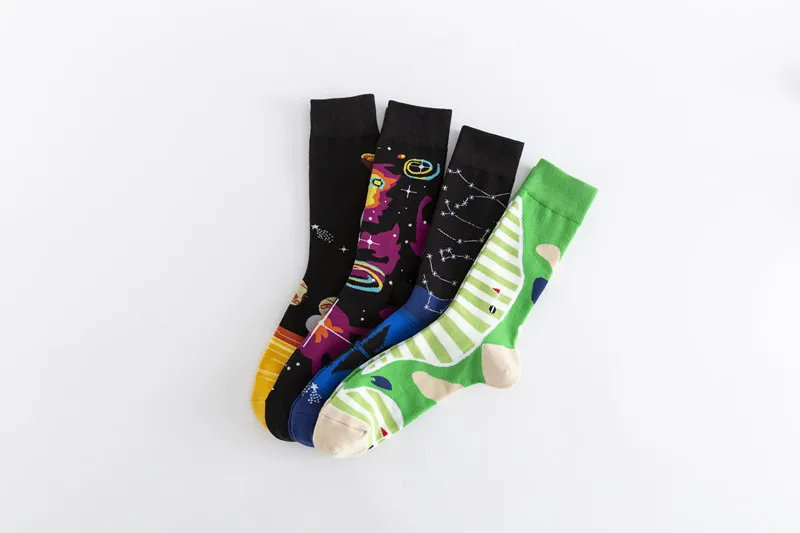20 Years New Colorful Fashion Socks High Cotton Socks Multi-pattern Personality Trend Men's Socks Wholesale display picture 2