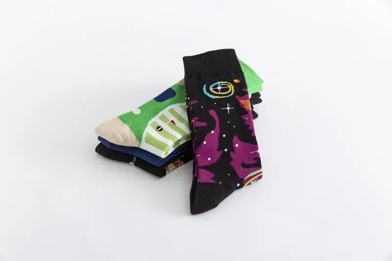 20 Years New Colorful Fashion Socks High Cotton Socks Multi-pattern Personality Trend Men's Socks Wholesale display picture 6