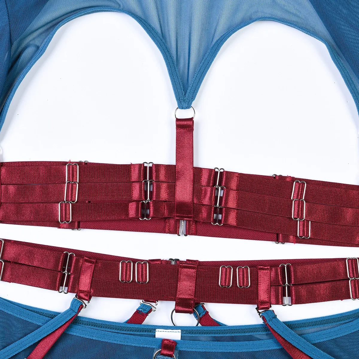 Sexy Three-Piece  Explosions Complex Belt Neck Waist Seal Nightclub Sexy Underwear 3243 display picture 29