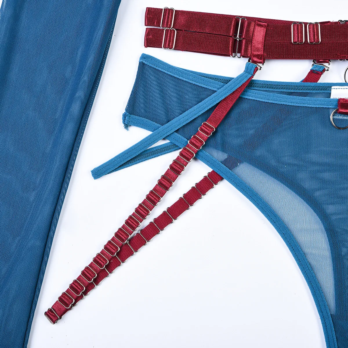 Sexy Three-Piece  Explosions Complex Belt Neck Waist Seal Nightclub Sexy Underwear 3243 display picture 32