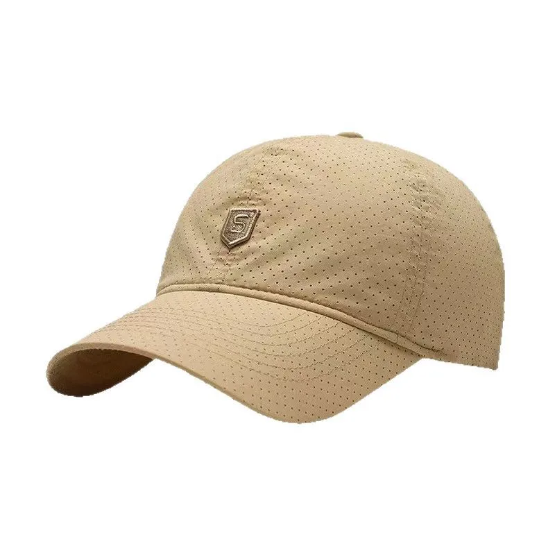 New Mesh Quick-drying Cap Children's Outdoor Ultra Light Casual Cap Men's Wholesale Sunscreen Baseball Cap display picture 3