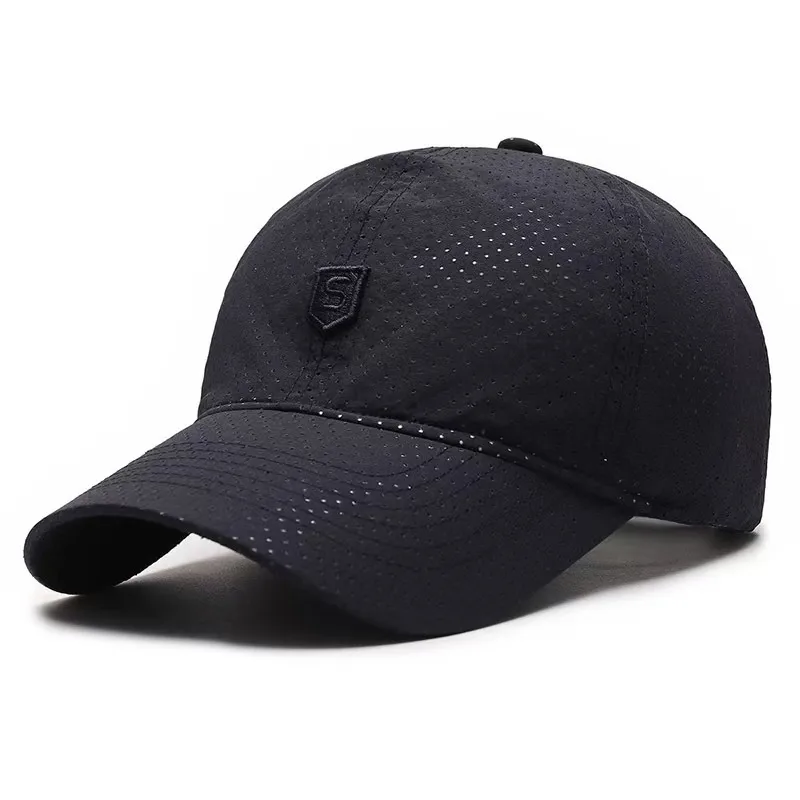 New Mesh Quick-drying Cap Children's Outdoor Ultra Light Casual Cap Men's Wholesale Sunscreen Baseball Cap display picture 4