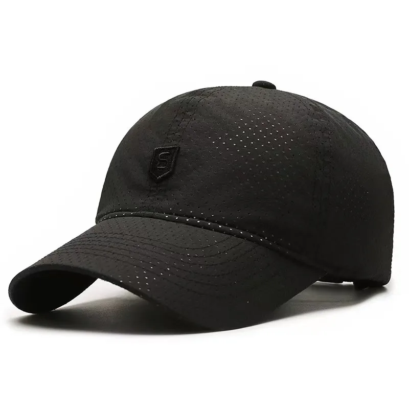 New Mesh Quick-drying Cap Children's Outdoor Ultra Light Casual Cap Men's Wholesale Sunscreen Baseball Cap display picture 8