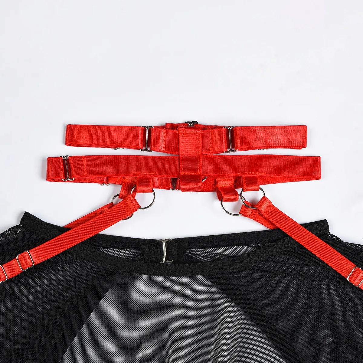 Sexy Three-Piece  Explosions Complex Belt Neck Waist Seal Nightclub Sexy Underwear 3243 display picture 61