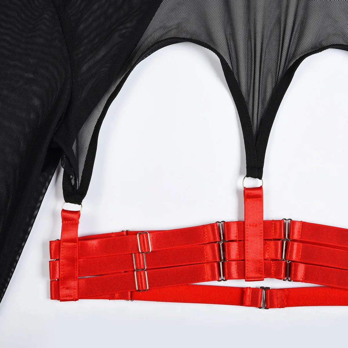 Sexy Three-Piece  Explosions Complex Belt Neck Waist Seal Nightclub Sexy Underwear 3243 display picture 63