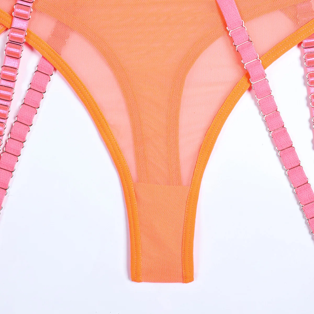 Sexy Three-Piece  Explosions Complex Belt Neck Waist Seal Nightclub Sexy Underwear 3243 display picture 76