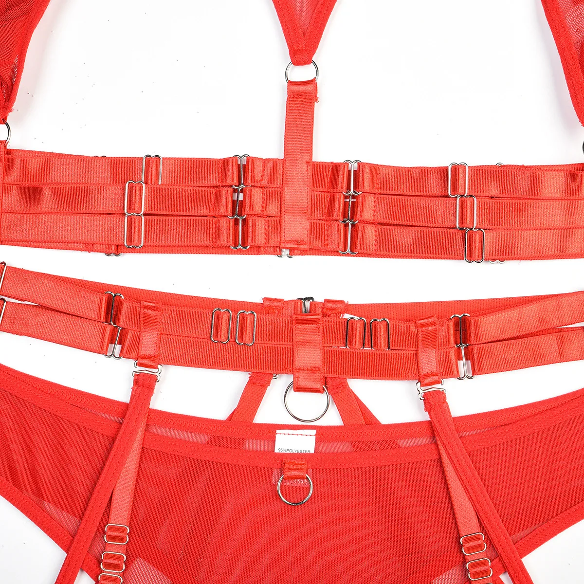 Sexy Three-Piece  Explosions Complex Belt Neck Waist Seal Nightclub Sexy Underwear 3243 display picture 80