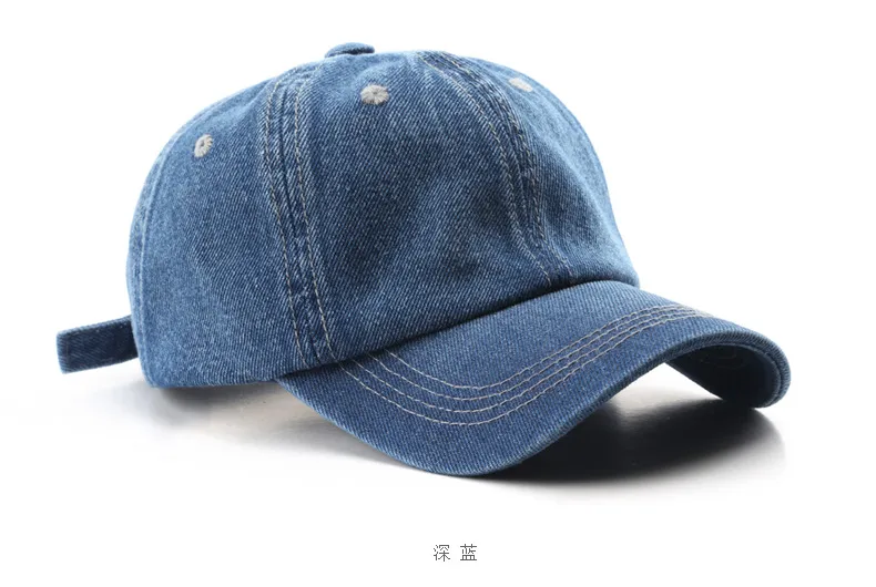 Baseball Cap New Style New Style Women Solid Color Light Plate Cowboy Couple Baseball Cap Outdoor Men's Sunscreen Cap display picture 4