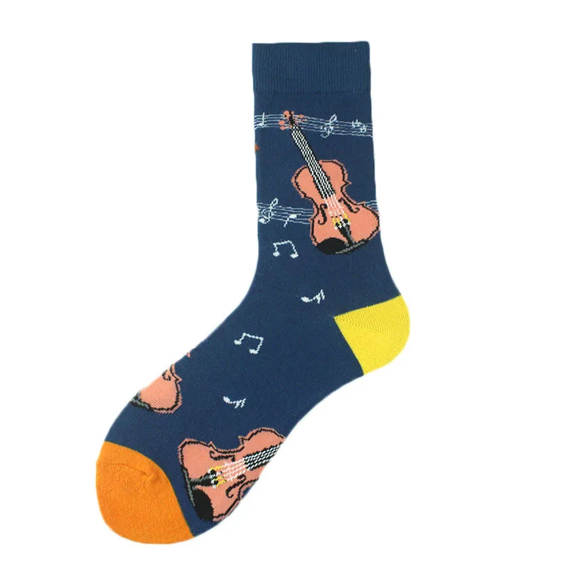 New Foreign Trade Explosions Xiyin Socks  Adult Tide Socks Men's Tide Socks Women  Men's Tube display picture 3