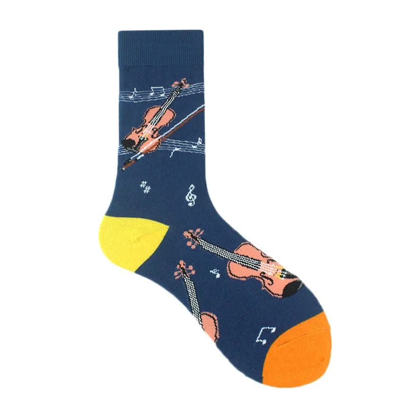 New Foreign Trade Explosions Xiyin Socks  Adult Tide Socks Men's Tide Socks Women  Men's Tube display picture 4