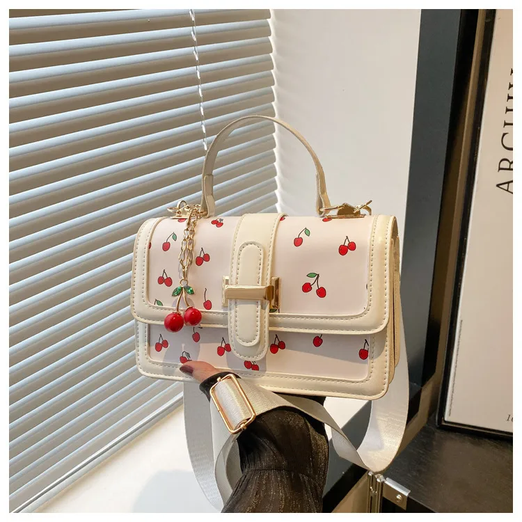 Printed Texture Fashionable Summer Large-Capacity Color Matching New Trendy Style Crossbody Handheld Women's Small Square Bag display picture 18