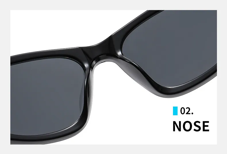 New  Sports Sunglasses  Fashion Sunglasses Vintage INS Catwalk Men's And Women's Modern Sunglasses display picture 4