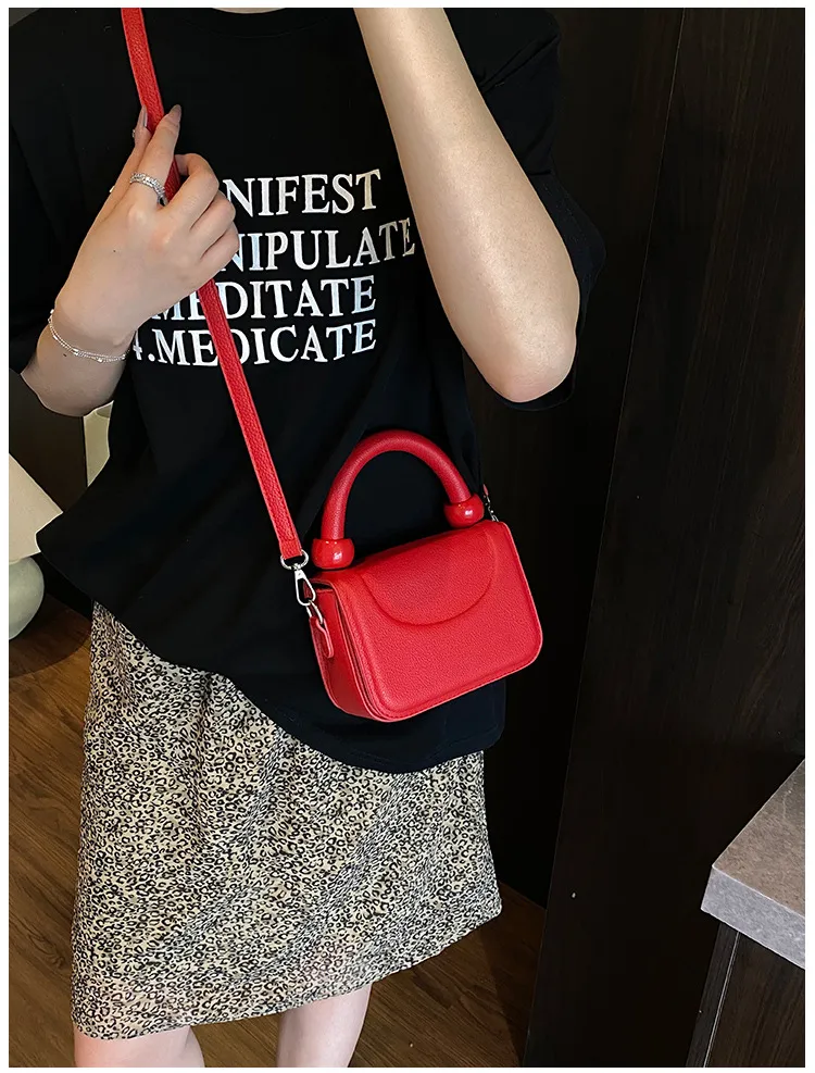 Mini Small Bag  New Fashion Versatile Crossbody Bag Summer Commuting Portable Small Square Bag display picture 13