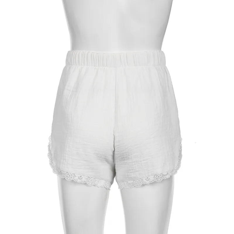 Women's Summer Striped Woven Elasto High Waist Button Loose Casual Comfortable Basic Shorts display picture 30